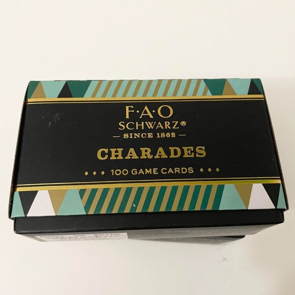 FAO Schwarz Charades Card Games Party 3 Pack Who am I Festive Trivia - Picture 7 of 9